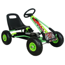 Kids Go Kart Ride On Car Pedal With Rubber Wheels Adjustable Seat Pedal Go-karts