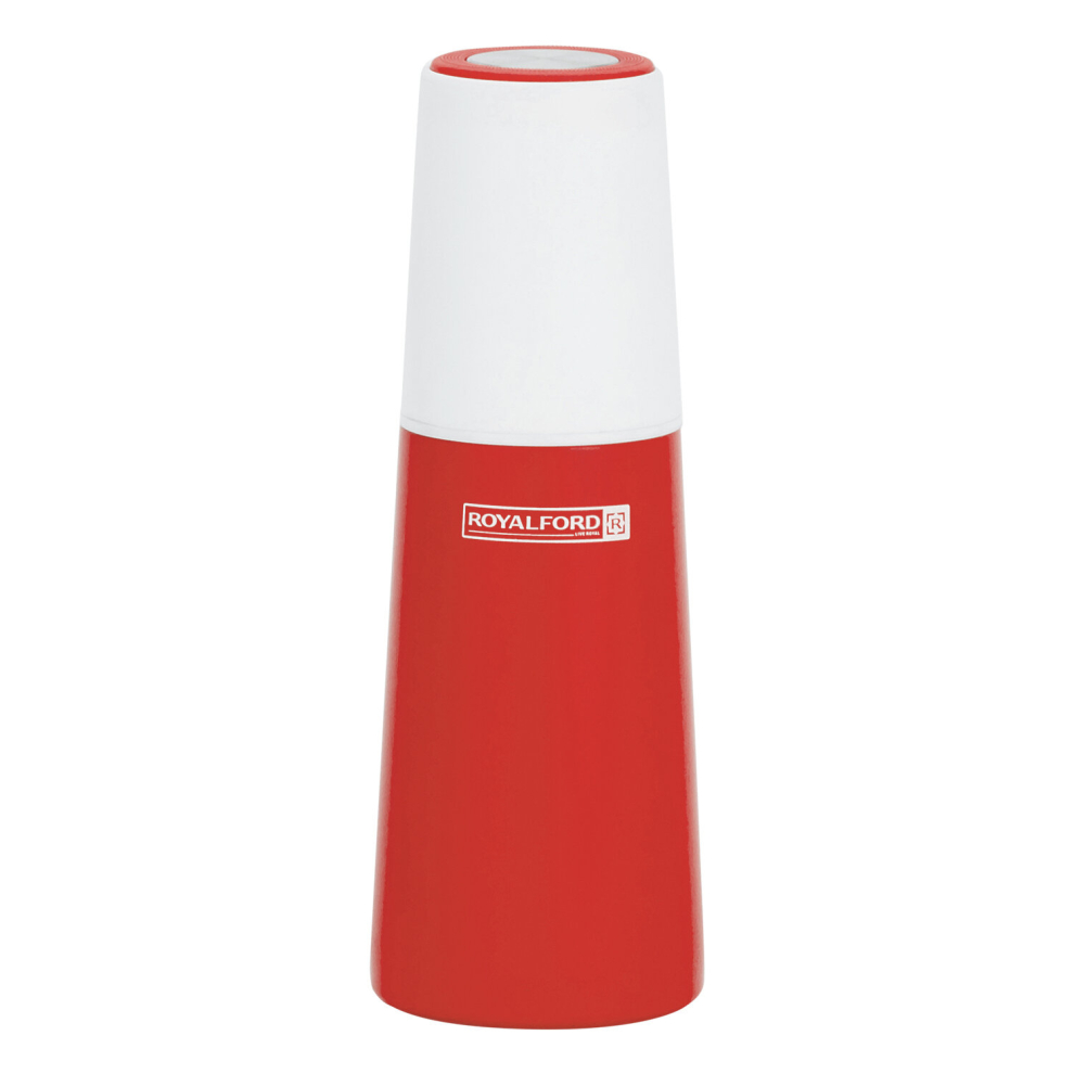 (Red) Royalford Vacuum Insulated Water Bottle Flask