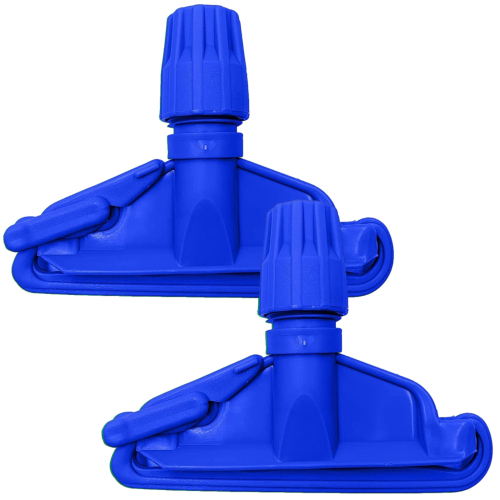 Blue Kentucky Mop Head Holder Clip Handle Bracket Replacement Plastic