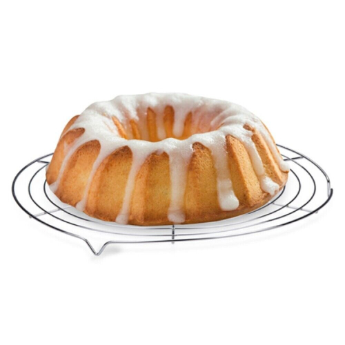 Alpina Cake Cooling Rack Round Baking Cookie Pastry Muffin Biscuits Drip Rack