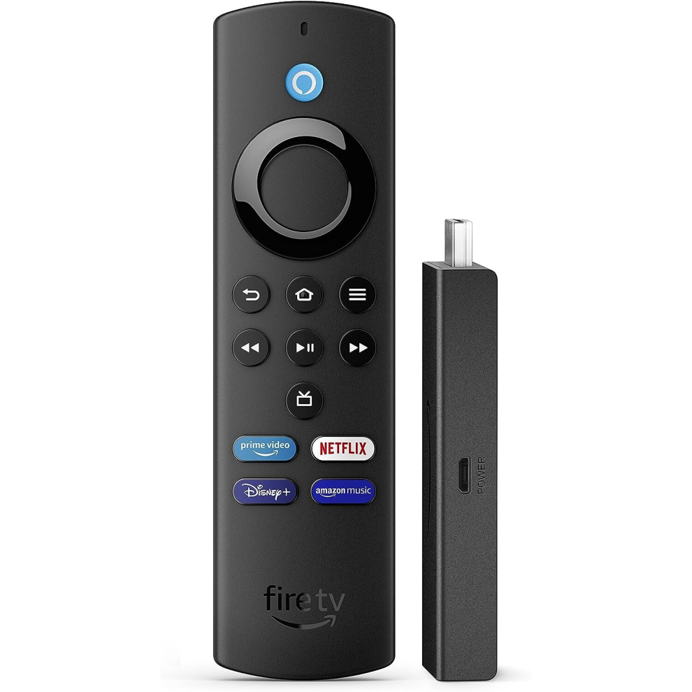 Amazon - Fire TV Stick Lite - HD streaming device - Black 2nd Gen