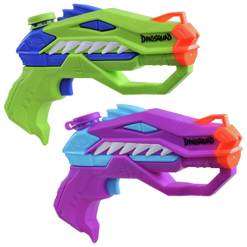 Nerf Super Soaker Dinosquad Raptor-Surge Dual Pack