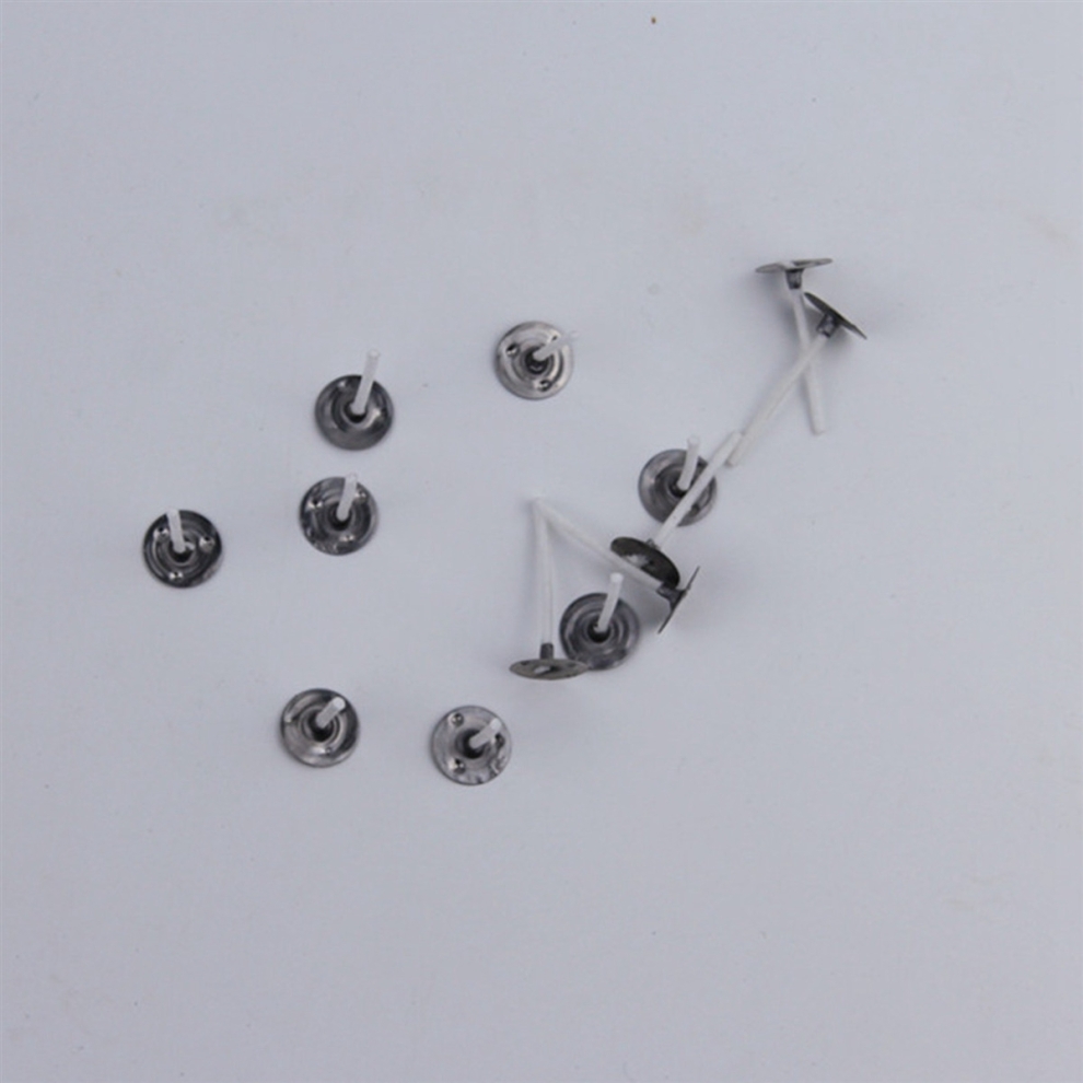 5000Pcs/Lot Candle Wicks 1 Inch Low Smoke Candle Wick with Metal Tabs Tea Light Wicks for Candle Making