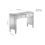 Birlea Mirrored Console Birlea Valencia 2 Drawer Bevelled Mirror Dressing Table 8