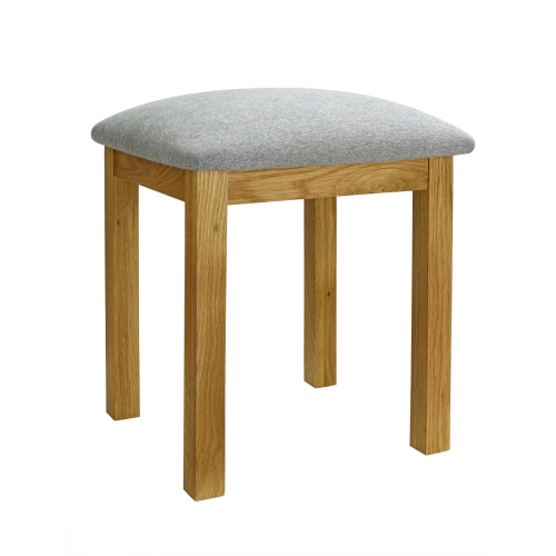 Birlea Oak Dressing table Stool Birlea Woburn Solid Wood Traditional 2