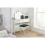 Birlea Mirrored Console Birlea Valencia 2 Drawer Bevelled Mirror Dressing Table 1