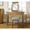 Birlea Oak Dressing Table Birlea Woburn 3 Drawer Solid Wood Traditional 11