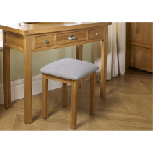 Oak Dressing table Stool Birlea Woburn Solid Wood Traditional