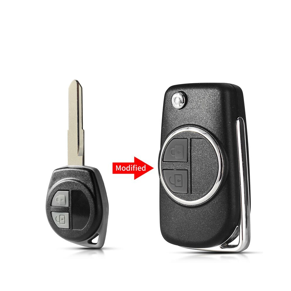 (Hu133r Modified) Rabat Key Shell For Remote Control Suzuki Swift Grand Vitara Alto Sx4, 9777386842517