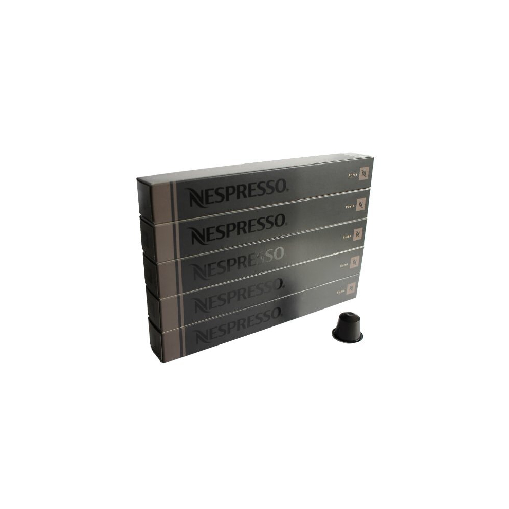 Nespresso 50 Roma Capsules Espresso Lungo Nestle