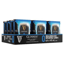Guinness Draught Alcohol Free Stout Beer 24 x 440ml, best-selling, 0.0% Vol