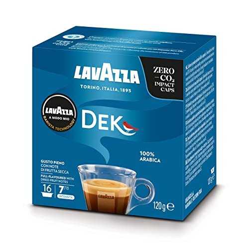 Lavazza A Modo Mio Dek Cremoso Decaf Coffee Eco Capsules Boxes Pods On Onbuy