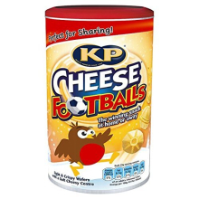 Kp Cheese Footballs Drum 142G