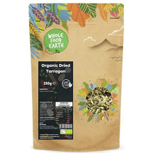 Wholefood Earth - Organic Dried Tarragon 250 g | Vegan | GMO Free | Certified Organic