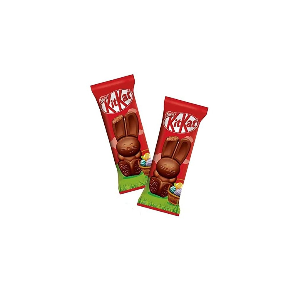 Kitkat Kit Kat Creamy Milk Chocolate Bunny With A Crispy Wafer And Chocolate Center - 24 X 29G (Full Box)