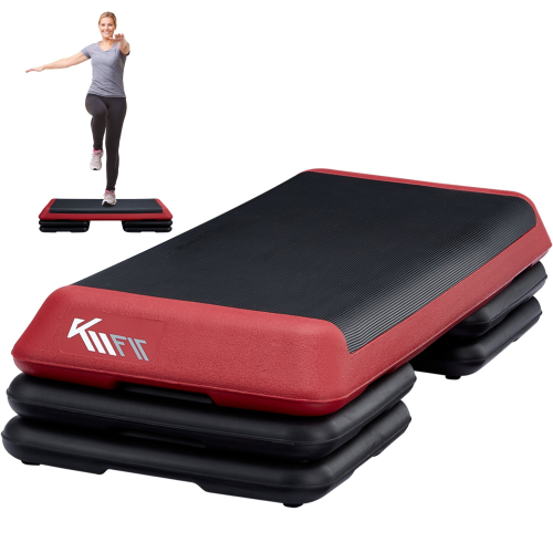 KM-Fit Fitness Stepper | Stepping Board Aerobic Stepper for at home ...