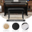 Casart Keyboard Seat Piano Bench Double Duet Seat W/Padded Cushion Storage Compartment 2