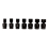 Keen 7 Piece 0.5 in. Drive 6 Point Flex Impact Socket Set 1