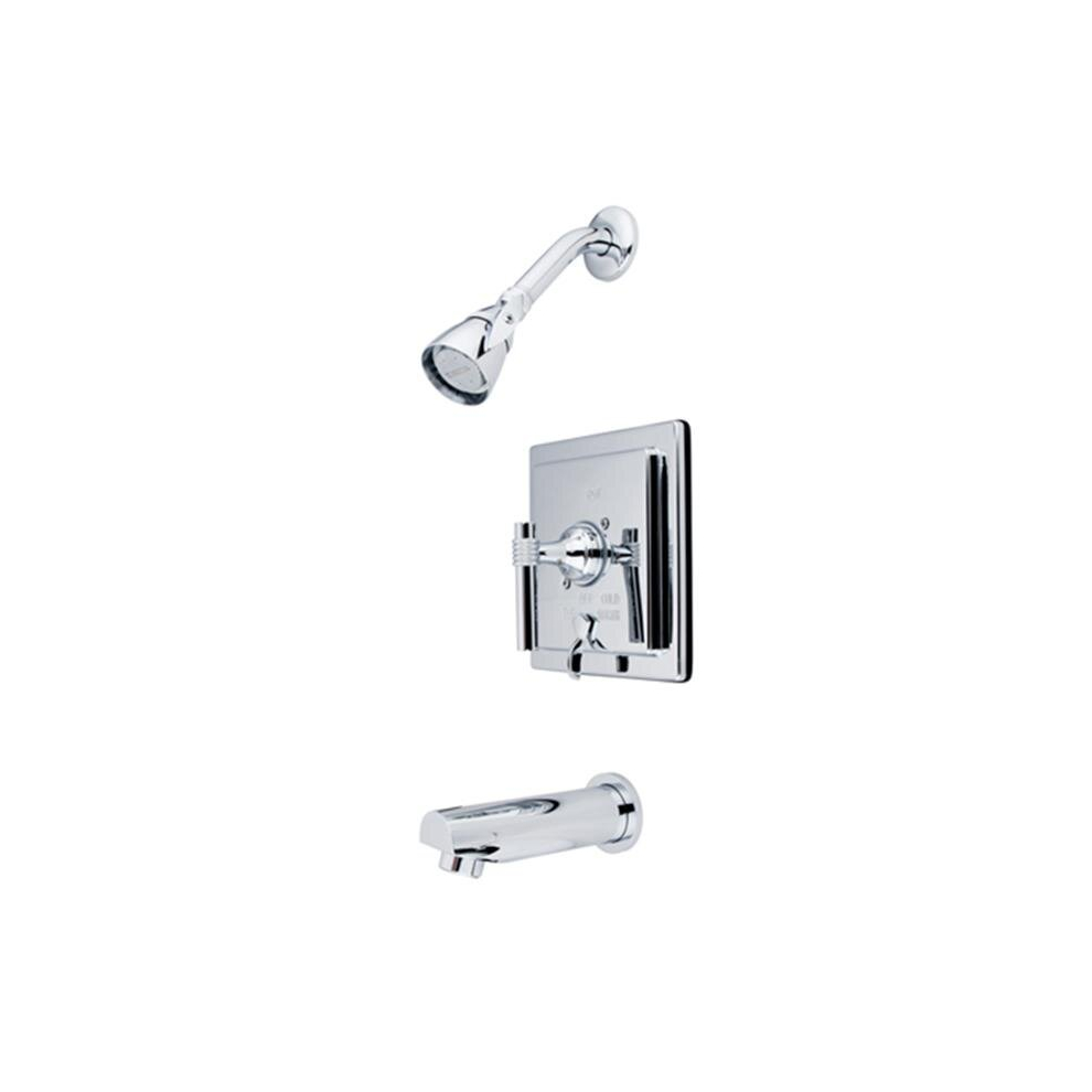 Single Handle Tub & Shower Faucet - Polished Chrome 780475760172