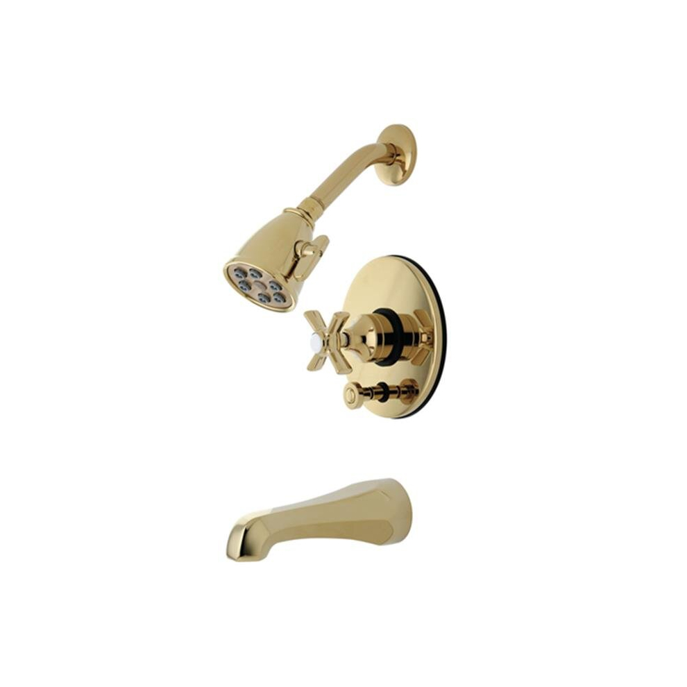 Millennium Tub-Shower Faucet - Polished Brass 780475757592