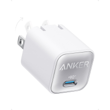 USB C-oplader - Anker - 511 (Nano 3) - 30 W - Temperatuurbeveiliging - GaN