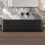 NES Home Nes Home Rogiet 490 x 375mm Countertop Basin Rectangle Matte Black 5