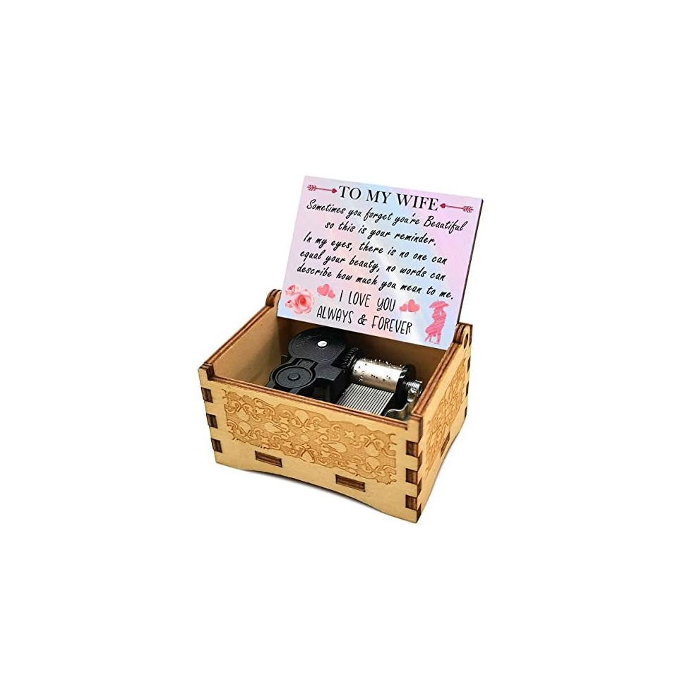 Valentines Gifts for Wife,Music Box for Wife,Wife Birthday Gifts,You are So Beautiful Music box Presents for Wife,Wife (Wife)