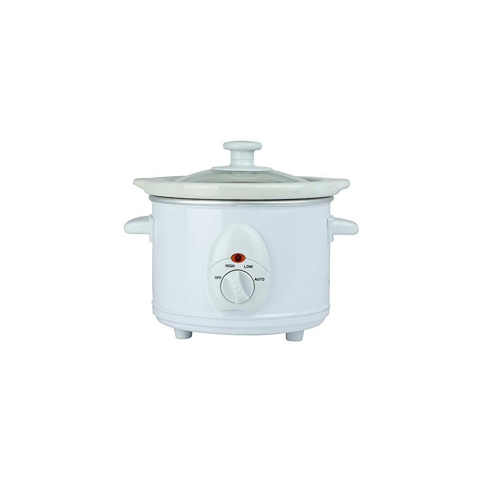 Status Austin Round Slow Cooker | 1.5L Slow Cooker Small | 120W | Austin1pkb4 White