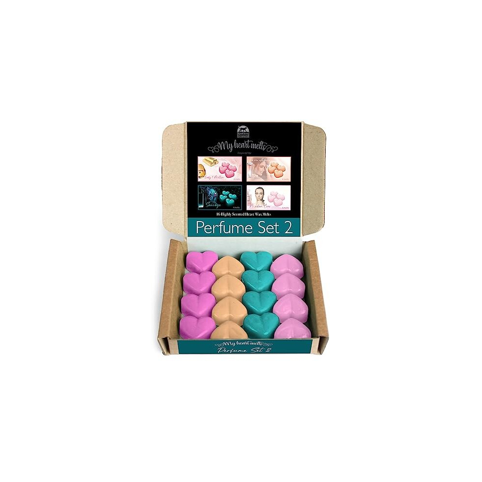 Mixed Perfume Wax Melts 2 - Madame Coco Sauvage La Vie Belle Lady Million Perfect Perfume Wax Melts in One Box of Strong Scented Wax Melts 16 pcs x 5