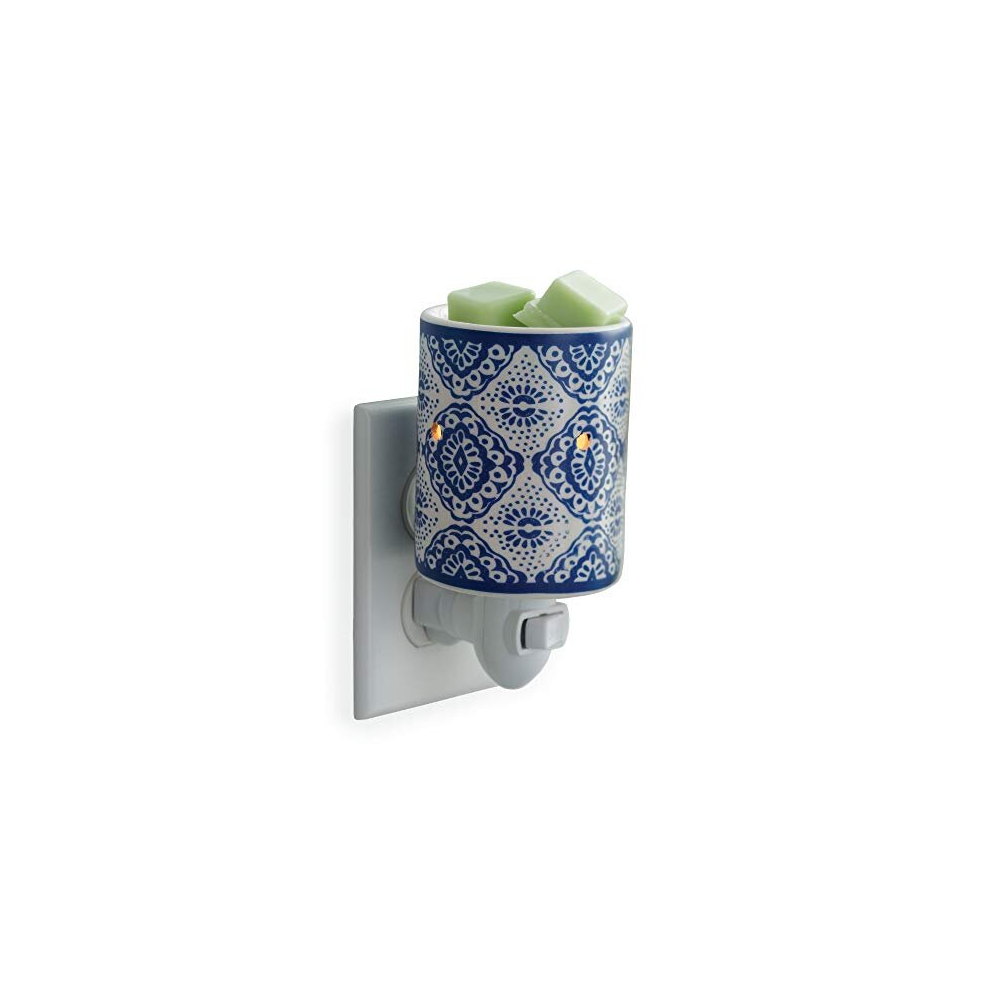 Candle Warmers Etc Plug In Fragrance Warmer - Indigo Porcelain