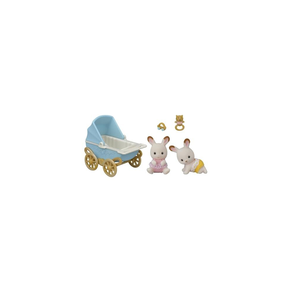 Sylvanian Families Chocolate Rabbit Twins Set