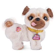 Pets Alive Poppy The Booty Shakin? Pug ? Interactive Dancing Plush Puppy by ZURU