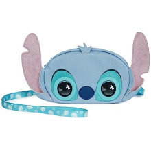 Purse Pets, Disney Stitch Interactive Pet Toy and Shoulder Bag with over 30 Sounds and Reactions, Cross-body Bag, Kids? Toys for Girls