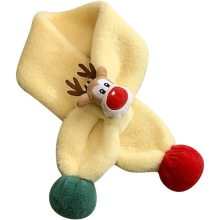 Children Christmas Cute Scarf Warm Scarf Neck Warmer For Toddlers Boys Girls Silk Scarf For Hair