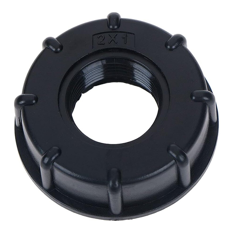 1" Ibc Tank Adapter Water Tote Tank Adapter 60Mm Coarse Thread 1 Inch Outlet 7770197832984