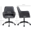 Office Chair Ergonomic Design Stylish Adjustable Height Five 7