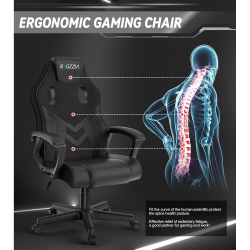 Ergonomic Adjustable Office ARMCHAİR 360°Swivel For PC Office Gamer