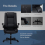 High back ergonomic office chair Swivel tilt function computer chair 2