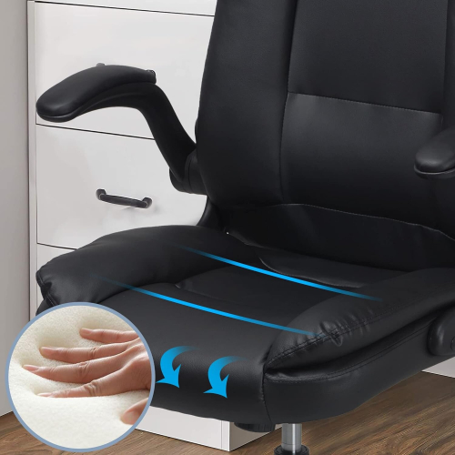 High back ergonomic office chair Swivel tilt function computer chair 2