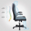 High back ergonomic office chair Swivel tilt function computer chair 5