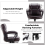 Big & Tall Executive Height Adjustable PU Leather (Brown) 7
