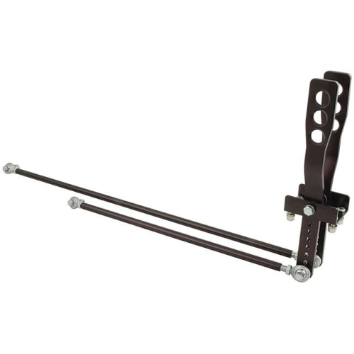 24 in. 2 Lever Shifter, Black Anodized