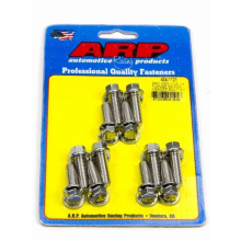 434-1101 8 x 0.98 in. 6 Point Stainless Steel Header Bolt Kit for Chevrolet Gen III LS Series Small Block