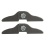 0.75 in. Header Tab Kit - Pack of 2 1