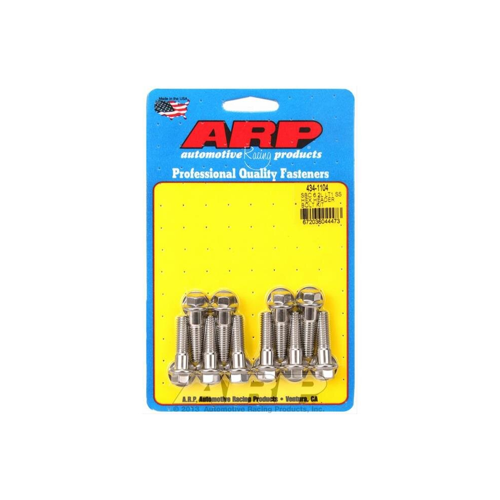 Hex Header Bolt Kit For Small Block Chevy Lt1 6.2L 734272087482
