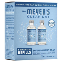 Mrs Meyer's Rainwater Konzentration Handseifen Nachfüllpackungen, 2 Stück