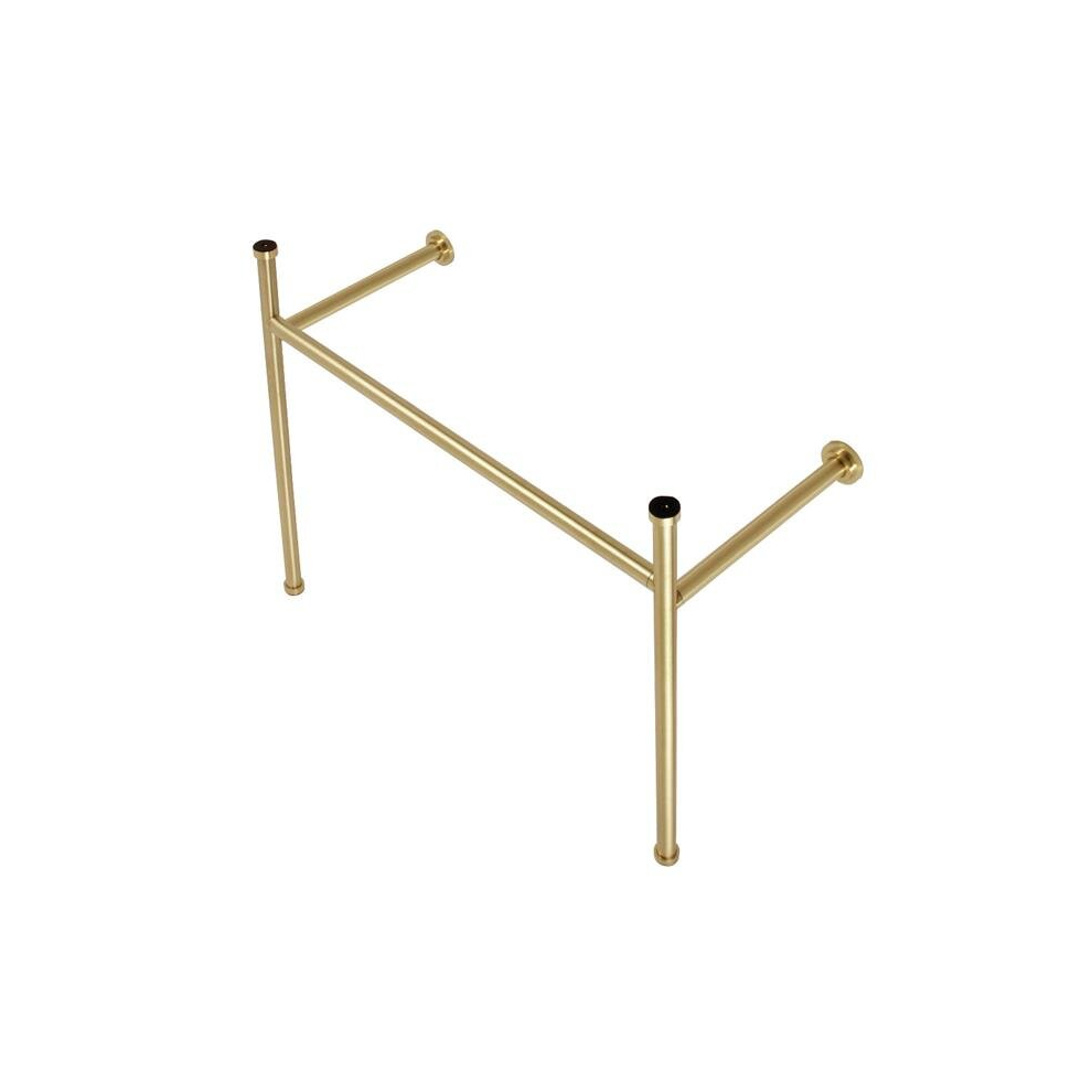 30.5 In. Hartford Stainless Steel Console Sink Legs, Brushed Brass 780475820067