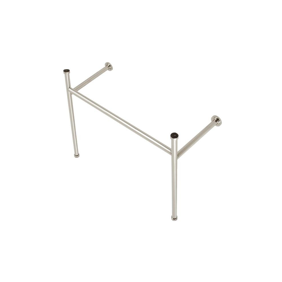 30.5 In. Hartford Stainless Steel Console Sink Legs, Polished Nickel 780475867307
