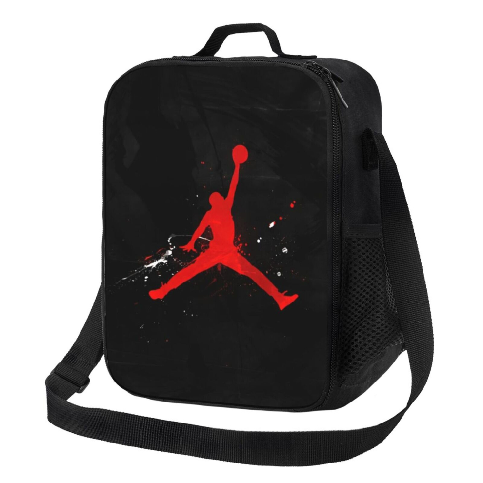 Kids Lunch Bag Michael Jordan 23 Insulated Tote Box for Girls Boys Back to School