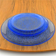 Isla Dinner Plate Set, Indigo & Bronze - 12 Piece